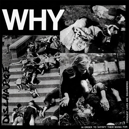 WHY (LP/2018 REISSUE)/DISCHARGE/ディスチャージ｜PUNK｜ディスク
