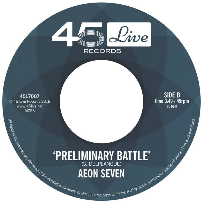 DJ AEON SEVEN / SOUL ALTITUDE b/w PRELIMINARY BATTLE 7"