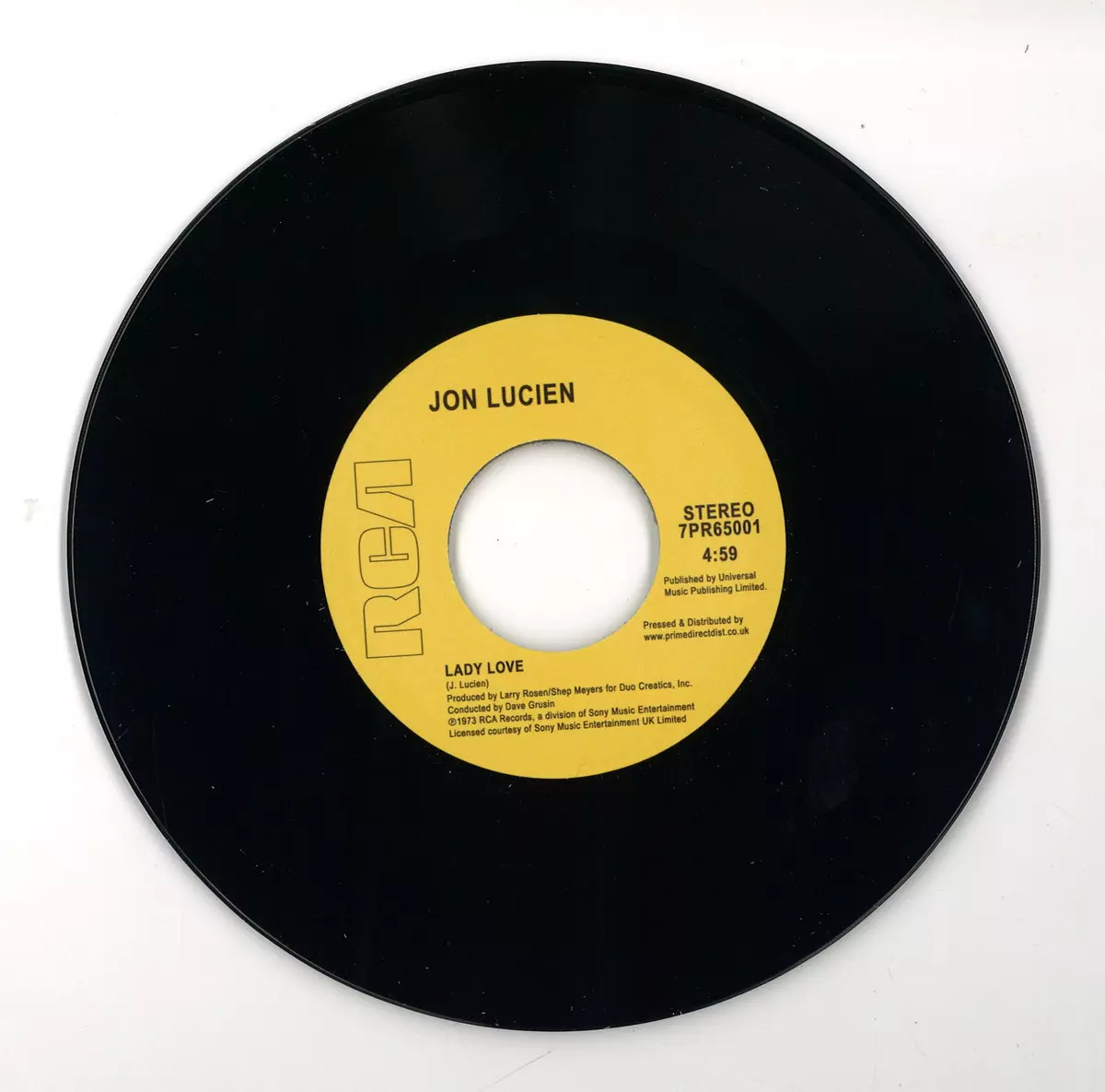 JON LUCIEN / ジョン・ルシアン / LADY LOVE / LOVE EVERLASTING (7")