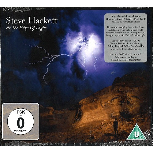 STEVE HACKETT / スティーヴ・ハケット / AT THE EDGE OF LIGHT: CD+DVD MEDIABOOK EDITION