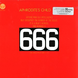 APHRODITE'S CHILD / アフロディテス・チャイルド / 666: LIMITED 1,000 COPIES VINYL - 180g LIMITED  VINYL
