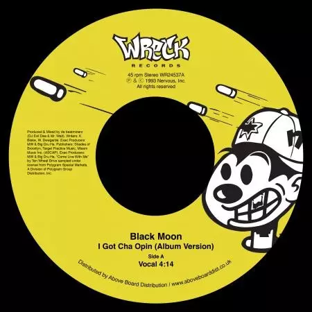 BLACK MOON / ブラック・ムーン / I GOT CHA OPIN 7"