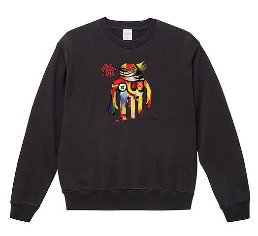 RISE FROM THE DEAD / LEG Cut or DIE Crew Neck Sweat VINTAGE BLACK/S