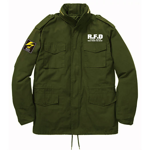 RISE FROM THE DEAD / Skull JAPAN M-65 FIELD JKT OLIVE/XS