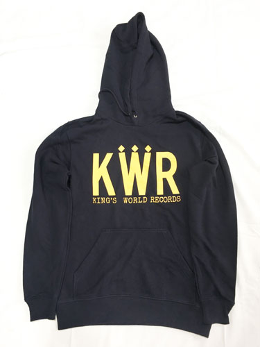 Kings World Records OFFCIAL GOODS / KWRロゴ パーカー NANY/S