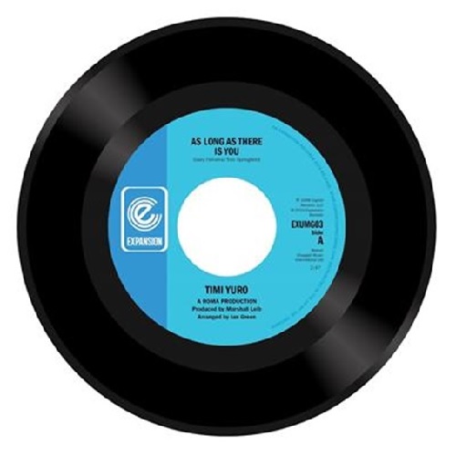 TIMI YURO / ティミ・ユーロ / AS LONG AS THERE IS YOU / IT'LL NEVER BE OVER FOR ME  (7")