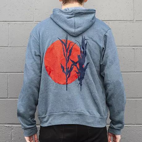 AMERICAN FOOTBALL / アメリカン・フットボール / L/RED SUN ZIP-UP SWEATSHIRT