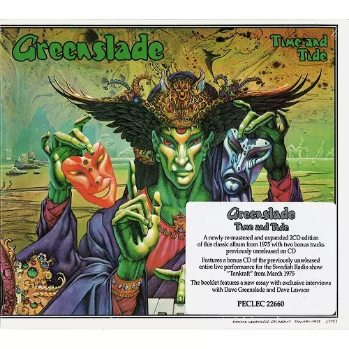 GREENSLADE / グリーンスレイド / TIME AND TIDE: EXPANDED & REMASTERED 2CD EDITION - 2019 24BIT DIGITAL REMASTER