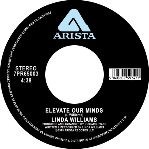 LINDA WILLIAMS / リンダ・ウィリアムス / ELEVATE OUR MINDS (7")