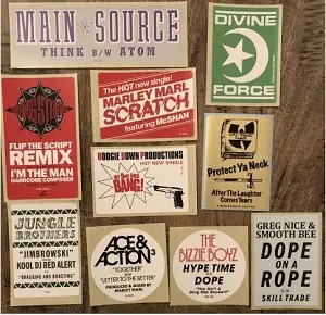 DIGGERS WITH GRATITUDE / DON'T BELIEVE THE HYPE STICKERS PACK 1
