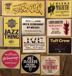 DIGGERS WITH GRATITUDE / DON'T BELIEVE THE HYPE STICKERS PACK 2