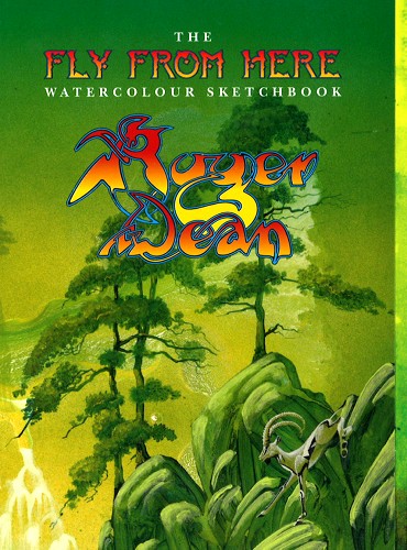 ROGER DEAN / ロジャー・ディーン / FLY FROM HERE WATERCOLOUR POSTCARD BOOK