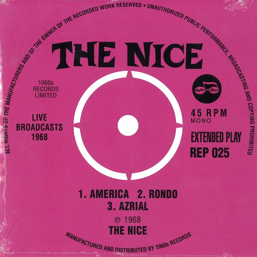 THE NICE (PROG) / ナイス / LIVE BROADCASTS 1968 EP