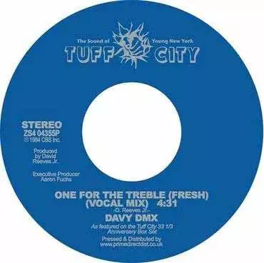 DAVY DMX / ONE FOR THE TREBLE (FRESH) 7"