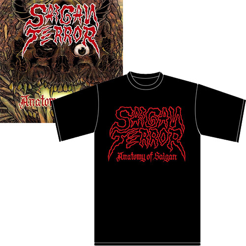SAIGAN TERROR / Anatomy of Saigan Tシャツ付セット/S