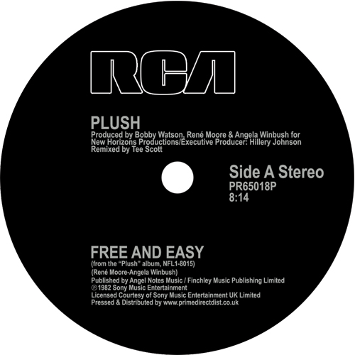 PLUSH / プラッシュ / FREE AND EASY / WE'VE GOT THE LOVE / LIVIN' FOR YOUR LOVE (12")