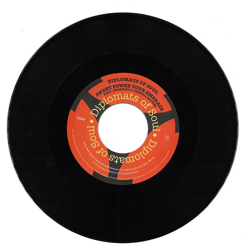 DIPLOMATS OF SOUL / ディプロマッツ・オブ・ソウル / SWEET POWER YOUR EMBRACE / BRIGHTER TOMORROW (7")