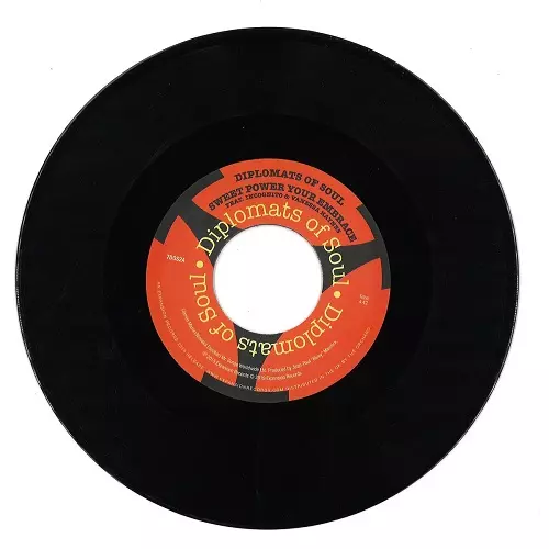 DIPLOMATS OF SOUL / ディプロマッツ・オブ・ソウル / SWEET POWER YOUR EMBRACE / BRIGHTER TOMORROW (7")