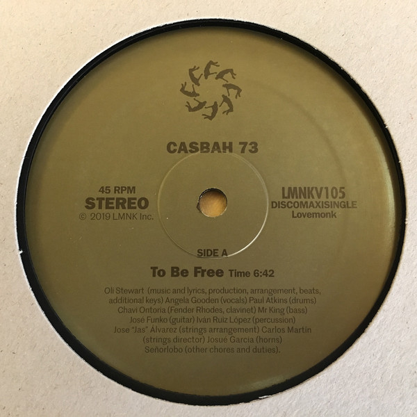 CASBAH 73 / TO BE FREE / DOING OUR OWN THING (12")