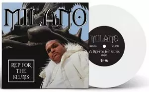 MILANO CONSTANTINE (MILANO) / ミラノ・コンスタンティン / REP FOR THE SLUMS b/w MY NIGGAZ 7" (WHITE VINYL)