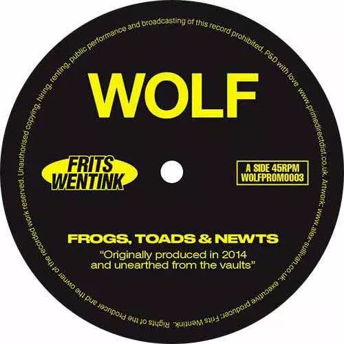 FRITS WENTINK / FROGS, TOADS AND NEWTS