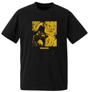 KOYANMUSIC×CARREC / PRELUDE T-shirt(BLACK - S)