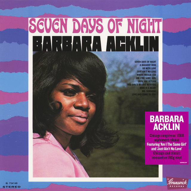 BARBARA ACKLIN / バーバラ・アクリン / SEVEN DAYS OF NIGHT (LP)