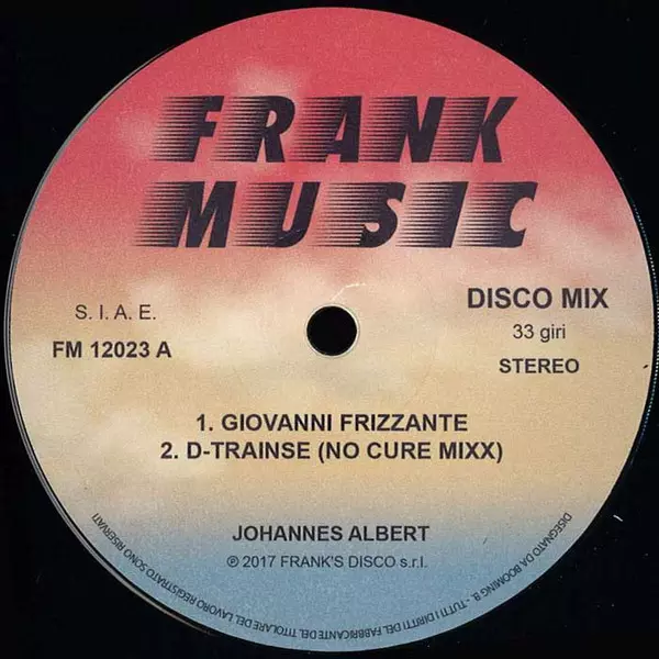 JOHANNES ALBERT / GIOVANNI FRIZZANTE