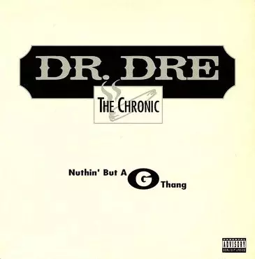 【美品】Dr. Dre Nuthin' But A G Thang 初期盤 NUTHIN' BUT A 