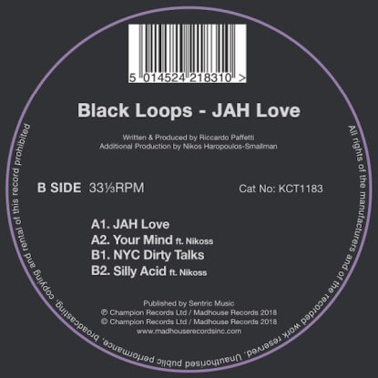 BLACK LOOPS / JAH LOVE (RECORD STORE DAY 2019)