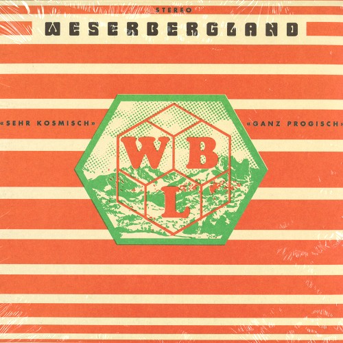 WESERBERGLAND / SEHR KOSMICH・GANZ PROGISH: TRANSPEARENT ORANGE VINYL - 180g LIMITED VINYL