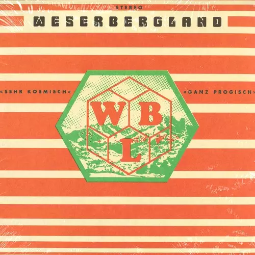 WESERBERGLAND / SEHR KOSMICH・GANZ PROGISH: TRANSPEARENT ORANGE VINYL - 180g LIMITED VINYL