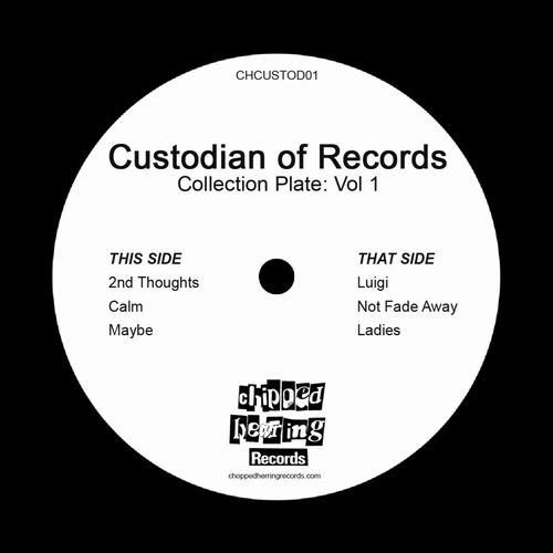 CUSTODIAN OF RECORDS / COLLECTION PLATE: VOL. 1 7"
