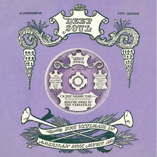 MELVIN HICKS & THE VERSATILES / THE LYRICS / I'M JUST PASSING TIME / NOW GIRL (7")