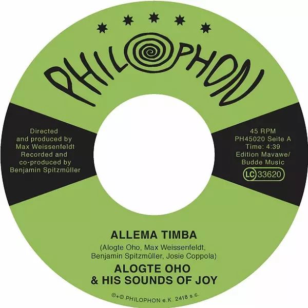 ALOGTE OHO JONAS & HIS SOUNDS OF JOY / アローテ・オホー ALOGTE OHO JONAS & HIS SOUNDS OF JOY / アローテ・オホー