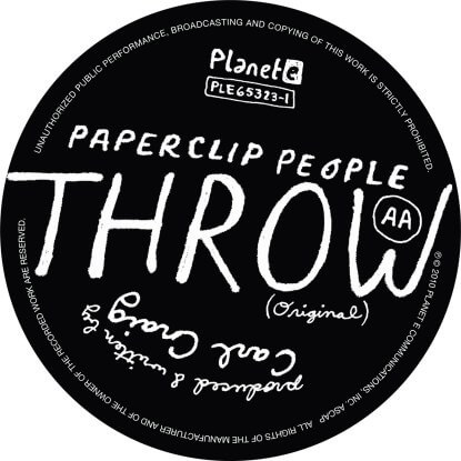 PAPERCLIP PEOPLE / ペーパークリップ・ピープル / THROW (LCD SOUNDSYSTM RMX 2019 REISSUE) 