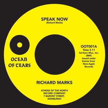 RICHARD MARKS / リチャード・マークス / SPEAK NOW (7")