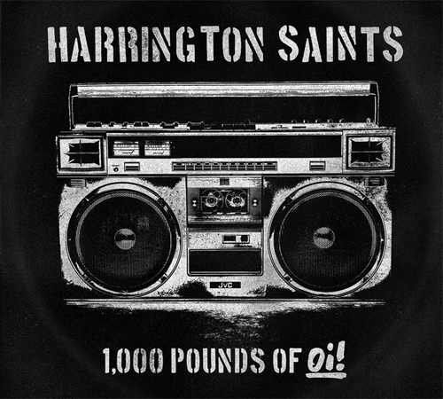 HARRINGTON SAINTS / 1,000 POUNDS OF Oi! (LP)