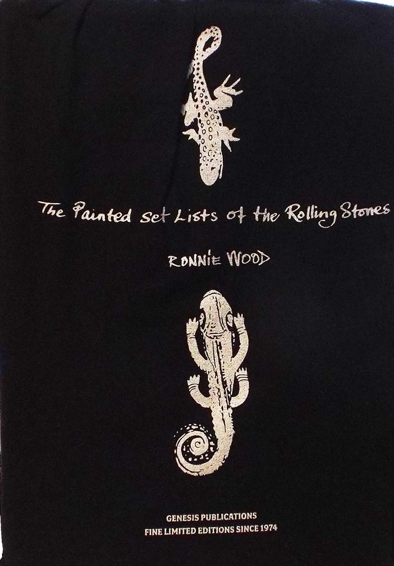 RONNIE WOOD / ロニー・ウッド / THE ROLLING STONES SET LISTS / THE ROLLING STONES SET LISTS