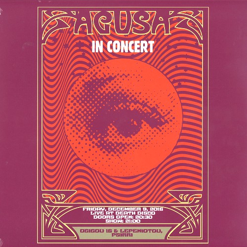 AGUSA / アグサ / IN CONCERT: LIMITED 500 COPIES CLEAR VINYL - 180g LIMITED VINYL