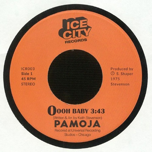 PAMOJA / OOOH, BABY / ONLY THE LONELY KNOW (7")