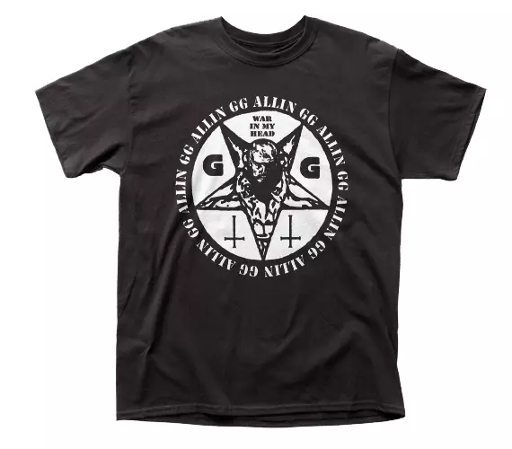 GG ALLIN / ジージーアリン / L / WAR IN MY HEAD