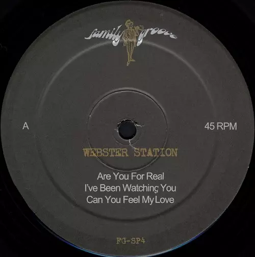 WEBSTER STATION / ARE YOU FOR REAL (12")