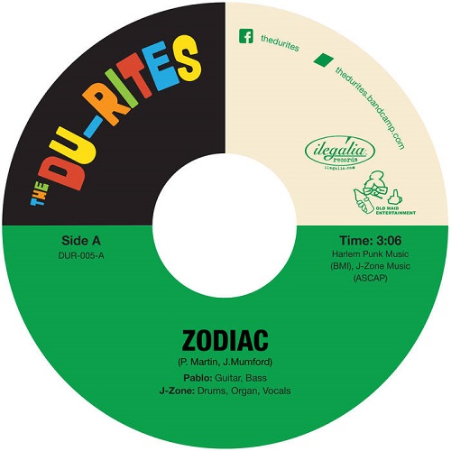 DU-RITES (PABLO MARTIN & J-ZONE) / ZODIAC / MONSTER(7")