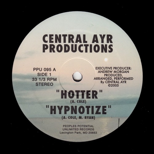 CENTRAL AYR PRODUCTIONS / HOTTER / HYPNOTIZE (12")