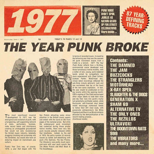 V.A. (1977 : The Year Punk Broke) / 1977 - THE YEAR PUNK BROKE: 3CD BOXSET