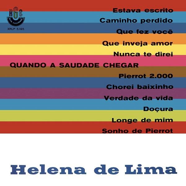 HELENA DE LIMA / エレーナ・ヂ・リマ / QUANDO A SAUDADE CHEGAR 