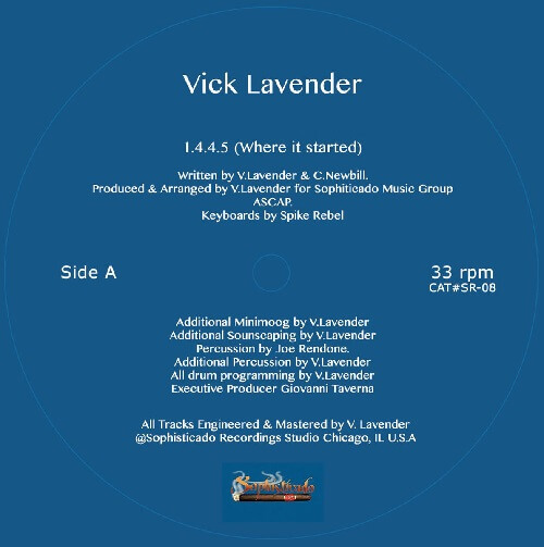VICK LAVENDER / ヴィック・ラベンダー / 1.4.4.5 (WHERE IT STARTED)