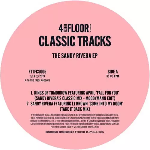 KINGS OF TOMORROW/SANDY RIVERA/SOUL VISION / SANDY RIVERA EP (MOODYMANN REMIX)