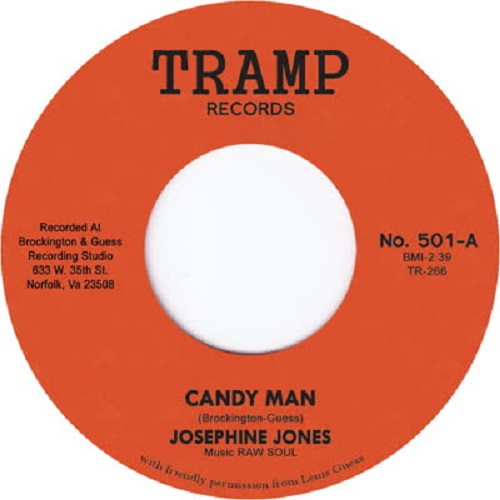 JOSEPHINE JONES / RAW SOUL / CANDY MAN / JUST WALK FUNKY (7")